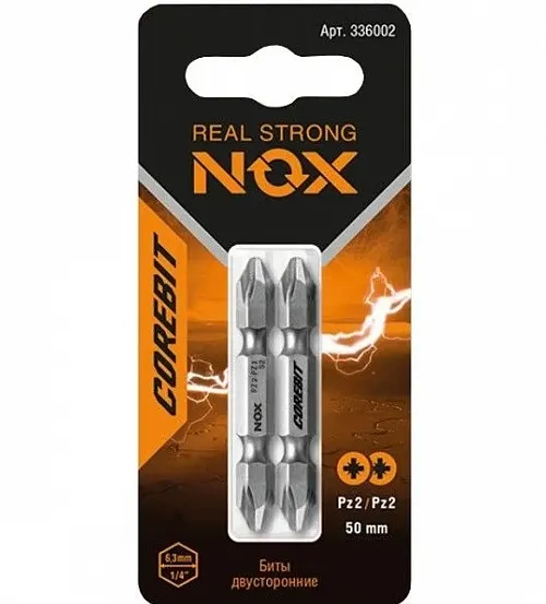 Купить Набор бит SET2 2X Pz2xPz2-50, 2 шт карта NOX 336002